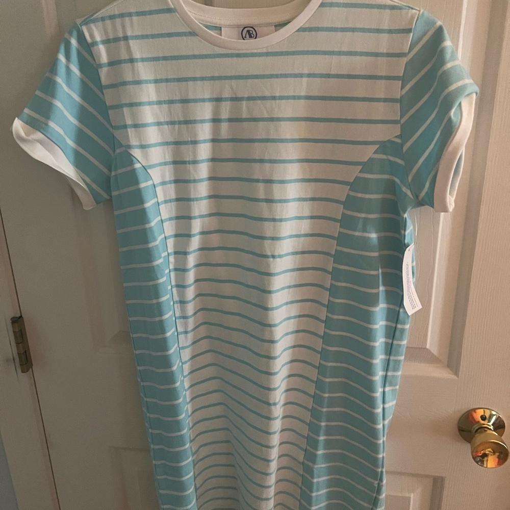 NWT Addison Bay Key West Dress, size small, cobalt/white - Picture 2 of 2